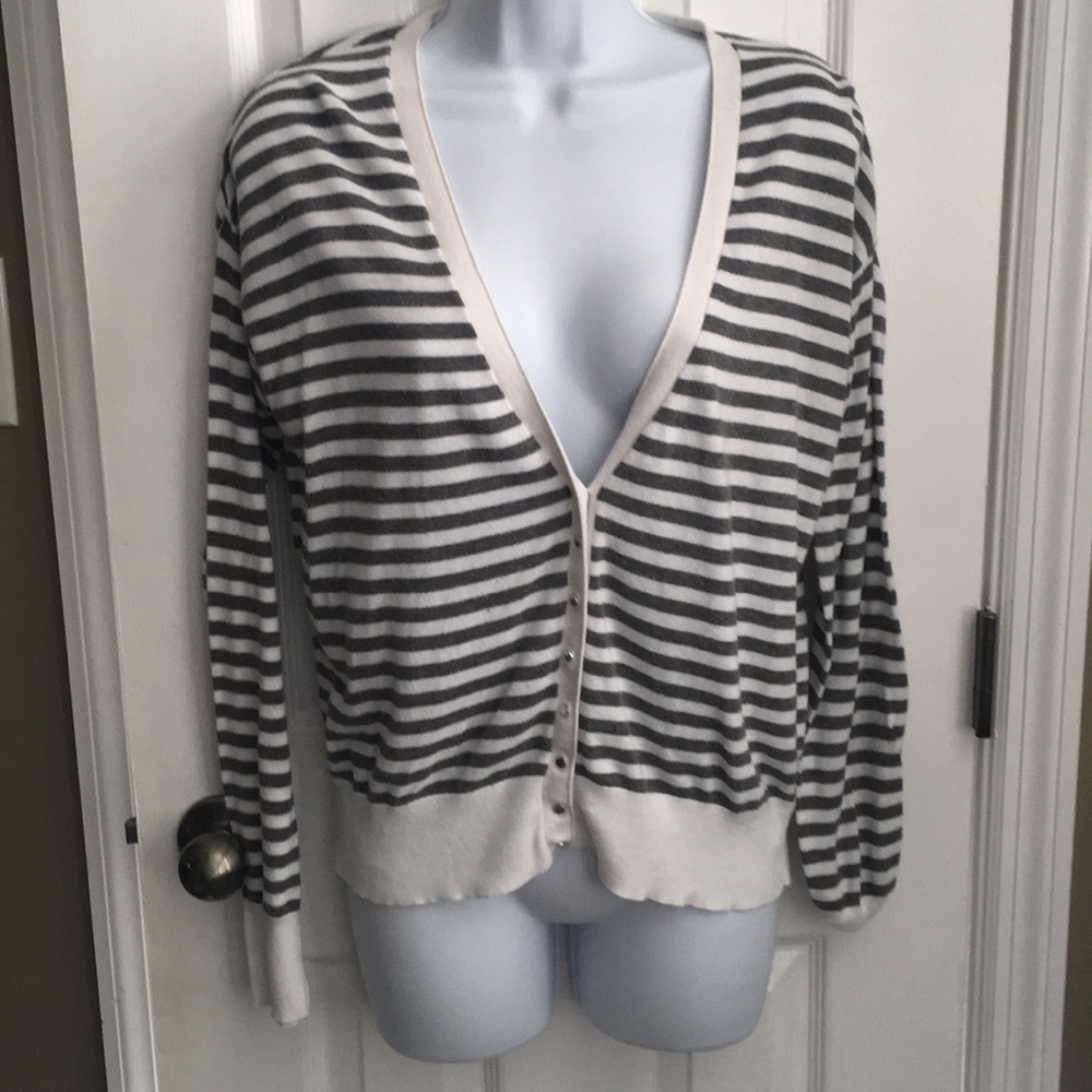 Martin + OSA striped cardigan